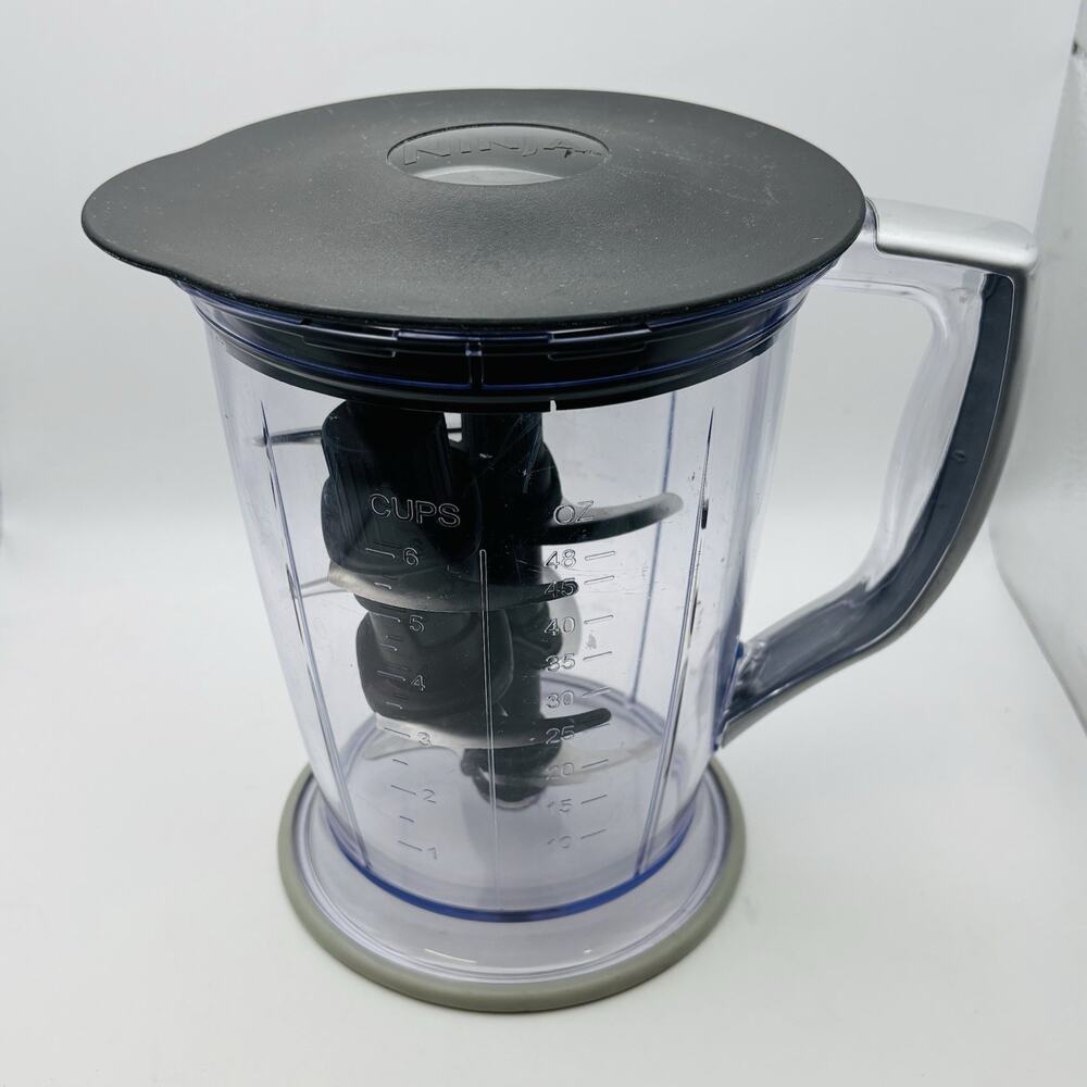 Ninja Master Prep Pro Pitcher 48oz Blender Replacement W/ Blades And Lid. Clean
